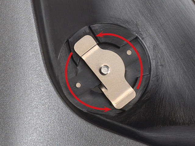WeatherTech No Drill Front & Rear Mudflaps F-150 - Black (2004-2014) - Image