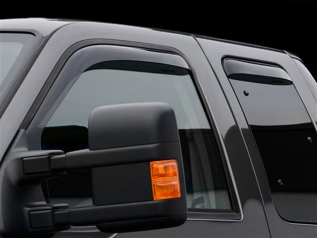 WeatherTech Front & Rear Dark Smoke Side Window Deflectors SuperCab SuperDuty Trucks (2009-2016) - Image WeatherTech Front & Rear Dark Smoke Side Window Deflectors SuperCab SuperDuty Trucks (2009-2016) - Image