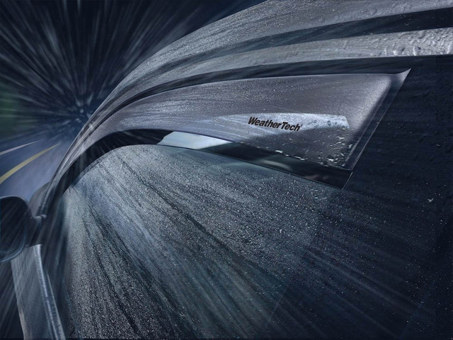 WeatherTech Front & Rear Dark Smoke Side Window Deflectors SuperCab SuperDuty Trucks (2009-2016) - Image WeatherTech Front & Rear Dark Smoke Side Window Deflectors SuperCab SuperDuty Trucks (2009-2016) - Image