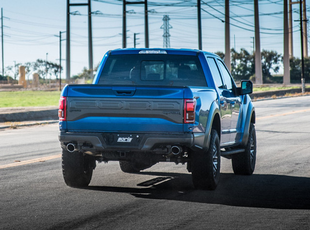 Borla Raptor Mid Section Exhaust X-Pipe With ATAK Mufflers (2017-2020) - Image