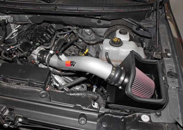 K&N F-150 3.7L High-Flow Performance Cold Air Intake Kit (2012-2014) - Image