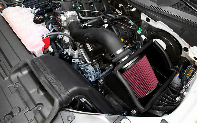K&N F-150 3.5L N/A AirCharger Cold Air Intake System (2015-2017) - Image