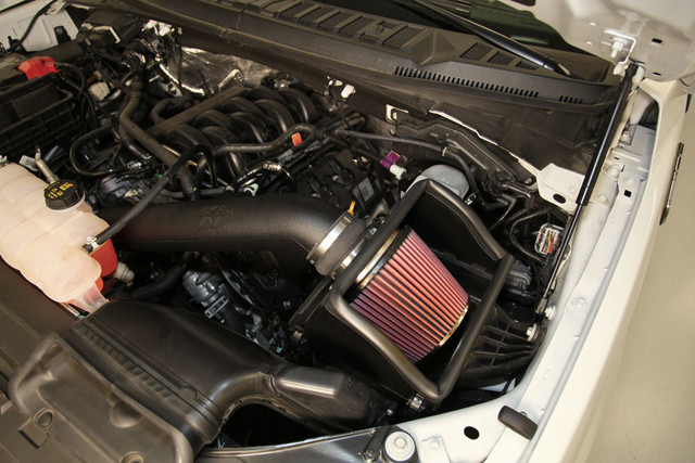 K&N F-150 5.0L AirCharger Cold Air Intake System (2015-2023) - Image