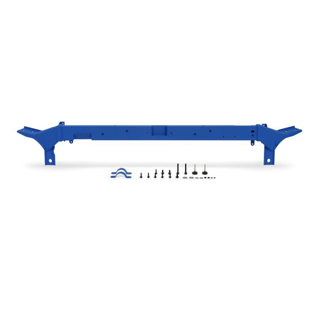Mishimoto F-250/F-350 6.4L Powerstroke Upper Support Bar-Blue (2008-2010) - Image Mishimoto F-250/F-350 6.4L Powerstroke Upper Support Bar-Blue (2008-2010) - Image