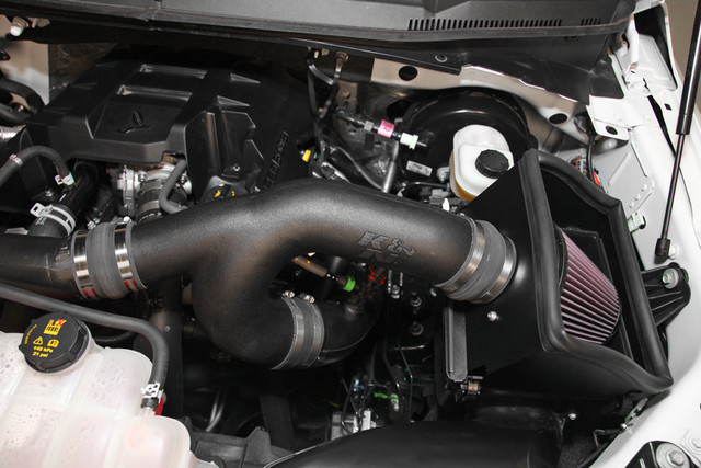 K&N F-150 2.7L EcoBoost AirCharger Cold Air Intake System (2015-2023) - Image