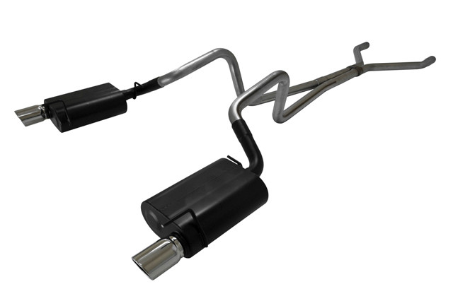 Flowmaster Mustang V6 Force II Cat-Back Exhaust system - Dual Exit (2005-2009) - Image Flowmaster Mustang V6 Force II Cat-Back Exhaust system - Dual Exit (2005-2009) - Image