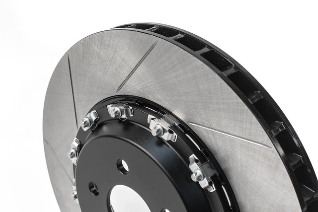 Steeda S550 Performance Pack Mustang GT Front Two-Piece 380mm x 34mm Floating Rotors (2015-2023) - Image Steeda S550 Performance Pack Mustang GT Front Two-Piece 380mm x 34mm Floating Rotors (2015-2023) - Image