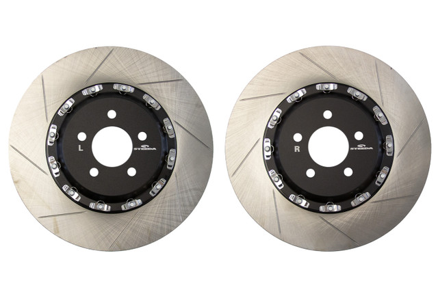 Steeda S550 Performance Pack Mustang GT Front Two-Piece 380mm x 34mm Floating Rotors (2015-2023) - Image Steeda S550 Performance Pack Mustang GT Front Two-Piece 380mm x 34mm Floating Rotors (2015-2023) - Image