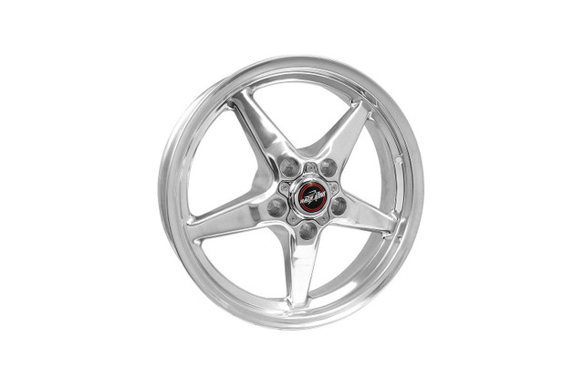 Race Star Mustang 92 Drag Star Polished Wheel - 17x4.5 (1979-2023) - Image