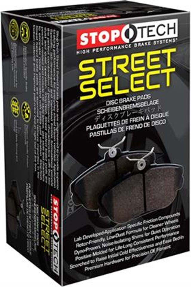 StopTech Select Fusion Rear Brake Pads (2013-2018) - Image