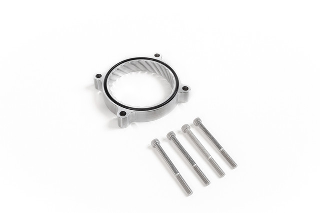 Steeda Mustang GT 5.0L Coyote Billet Throttle Body Spacer (2011-2026) - Image