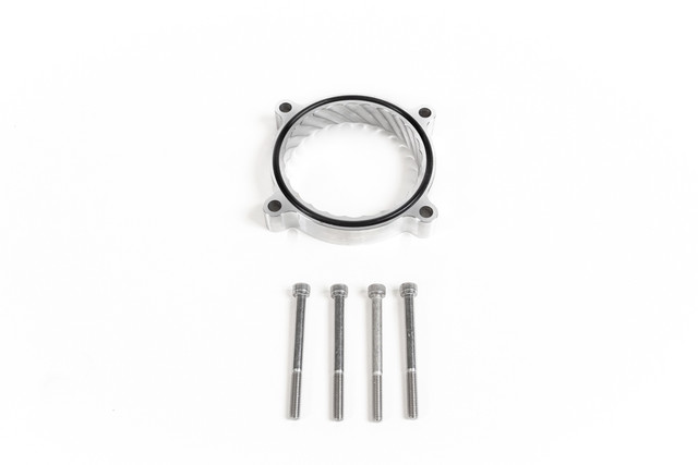 Steeda Mustang GT 5.0L Coyote Billet Throttle Body Spacer (2011-2026) - Image