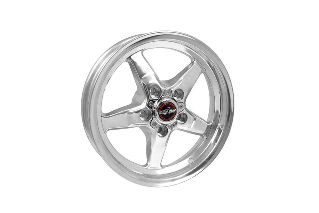 Race Star Mustang 92 Drag Star Polished Wheel - 15x3.75 (1979-2014) - Image