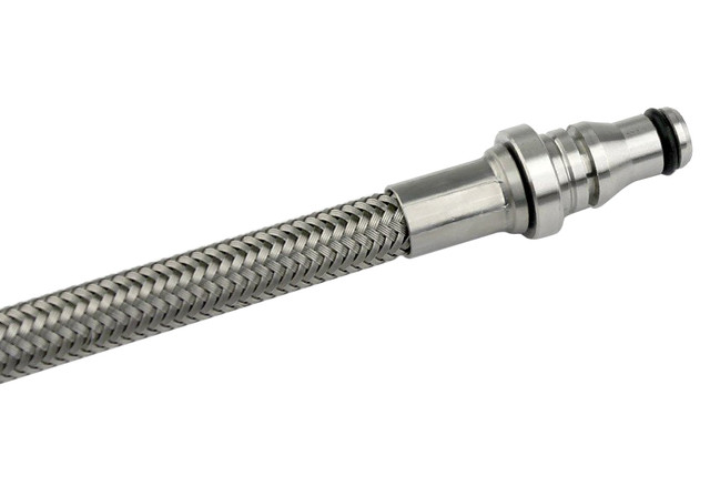 Steeda Mustang Stainless Braided Hydraulic Clutch Line Upgrade (2005-2014) - Image