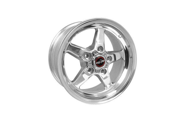 Race Star Mustang 92 Drag Star Polished Wheel - 15x8 (1979-2014) - Image