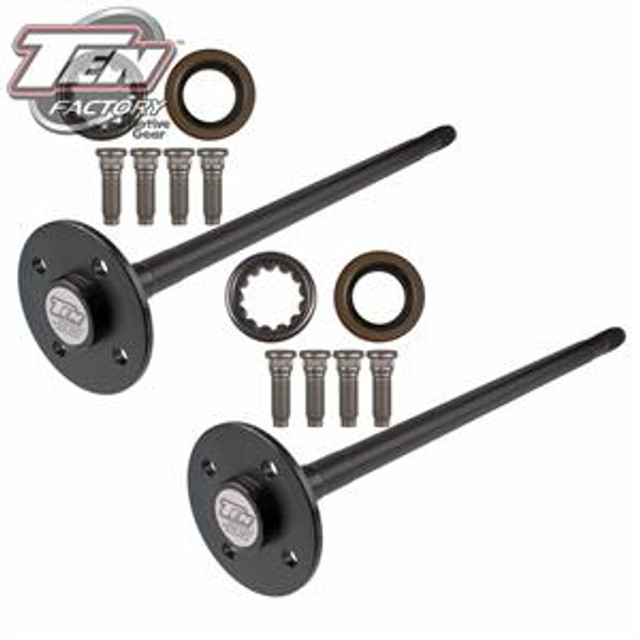 Ten Factory Fox Body Mustang 8.8" 10 bolt, 4x4.25 lug ,28 spline Performance Rear Axle Kit (1979-1993) - Image