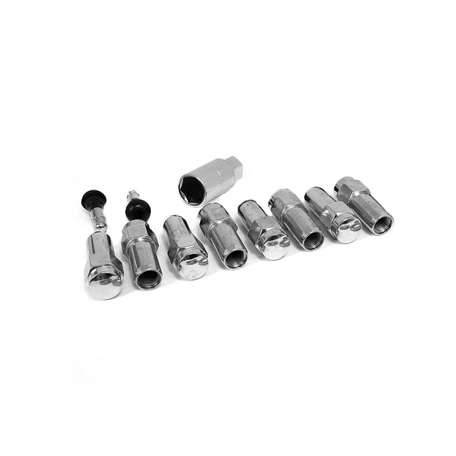 Race Star 1/2" Acorn Closed End Lug Fox Mustang Wheel Nuts 8 PK (1979-1993) - Image Race Star 1/2" Acorn Closed End Lug Fox Mustang Wheel Nuts 8 PK (1979-1993) - Image