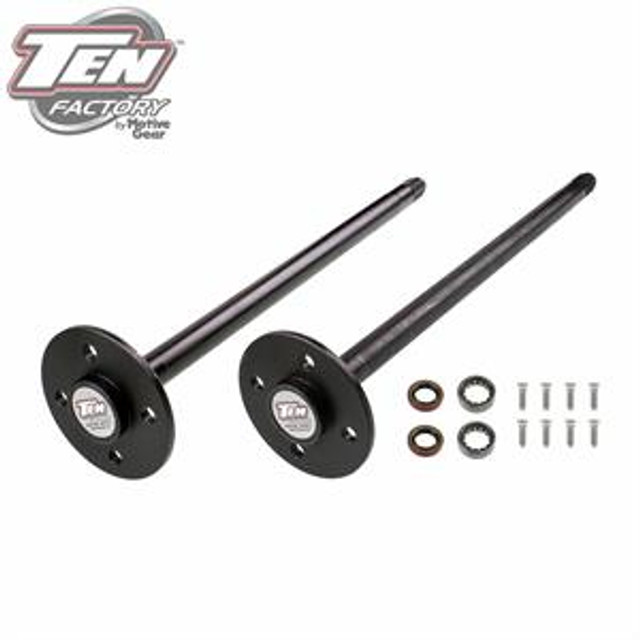 Ten Factory Fox Body Mustang 8.8" 10 bolt, 4x4.25 lug pattern, 31 spline Performance Rear Axle Kit (1986-1993) - Image