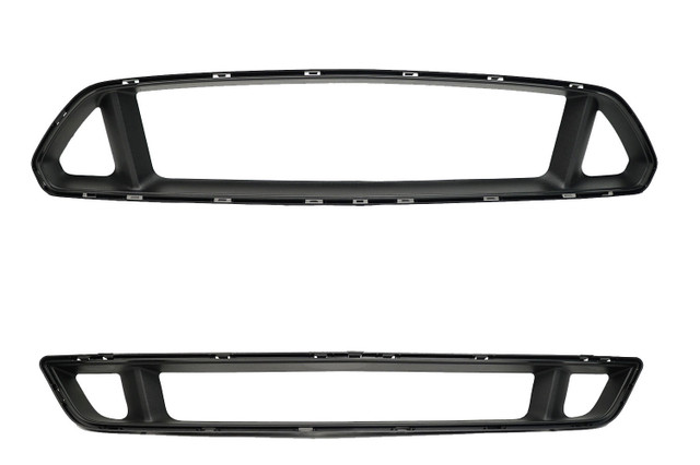 Steeda S550 Mustang Upper & Lower Grille Delete Kit (2015-2017) - Image