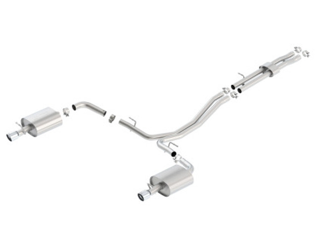 Borla Explorer 3.5L EcoBoost Dual Split Rear Exit SS S-Type CB Exhaust (2012-2015) - Image Borla Explorer 3.5L EcoBoost Dual Split Rear Exit SS S-Type CB Exhaust (2012-2015) - Image