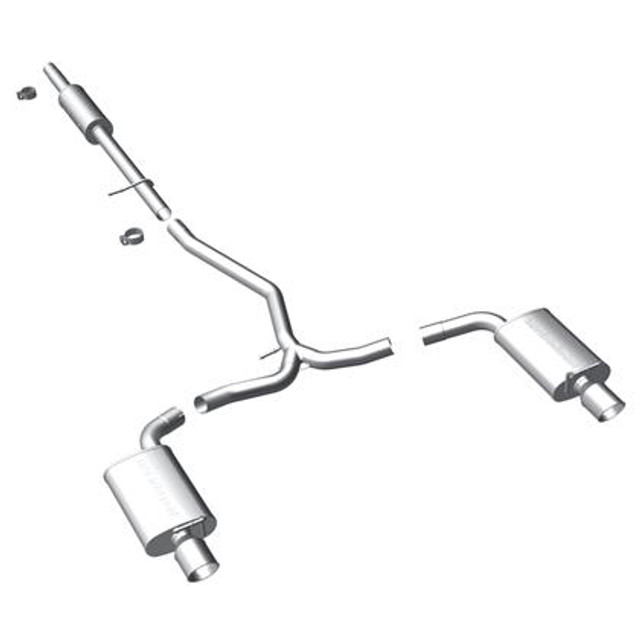 MagnaFlow Explorer V6 3.5L SS Cat-Back Exhaust Dual Split Rear Exit w/ 3.5in SS Tips (2011-2015) - Image MagnaFlow Explorer V6 3.5L SS Cat-Back Exhaust Dual Split Rear Exit w/ 3.5in SS Tips (2011-2015) - Image