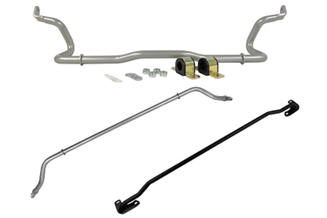 Steeda Front and Rear Swaybar Combo and Strut Tower Brace Fusion (2013-2020) - Image