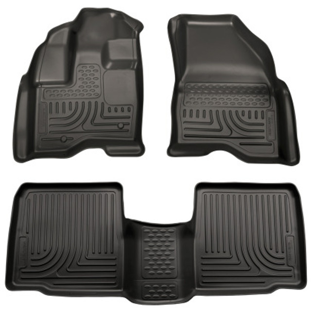 Husky Liners Explorer WeatherBeater Combo Black Floor Liners (2011-2012) - Image