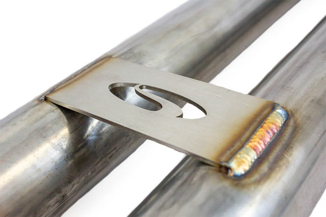 Steeda Mustang 5.0L Coyote 304 Stainless Resonator Delete H-Pipe (2015-2026) - Image