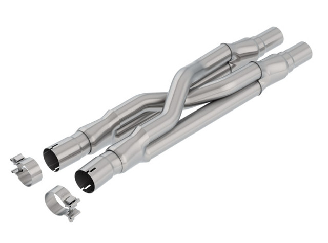 Borla Mustang GT SwitchFire Resonator Delete X-pipe (2015-2023) - Image