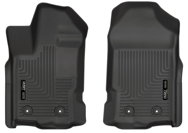 Husky Liners Ranger SuperCrew Cab/SuperCab WeatherBeater Black Floor Liners (2019-2023) - Image Husky Liners Ranger SuperCrew Cab/SuperCab WeatherBeater Black Floor Liners (2019-2023) - Image