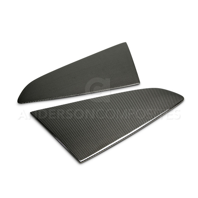 Anderson Composites Mustang Type-F Carbon Fiber Window Louvers (2015-2023) - Image