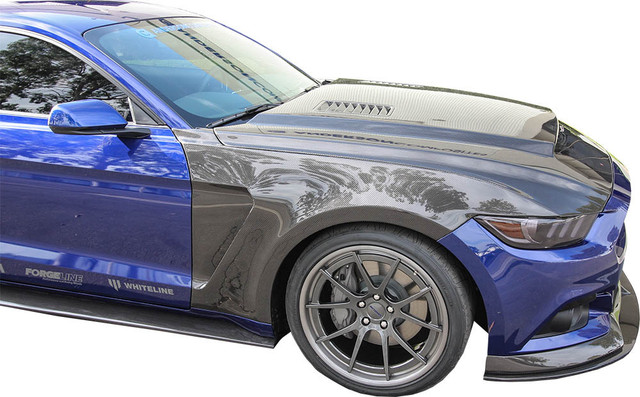 Anderson Composites Mustang Type-GR GT350 Style Carbon Fiber Fenders (2015-2017) - Image Anderson Composites Mustang Type-GR GT350 Style Carbon Fiber Fenders (2015-2017) - Image