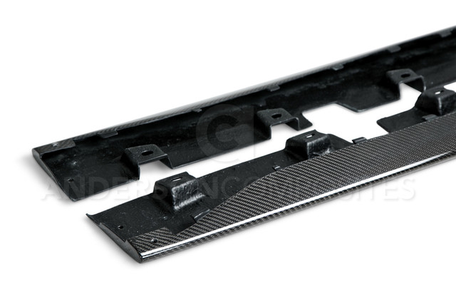 Anderson Composites Mustang Type-OE Carbon Fiber Side Rocker Panel Splitter (2015-2023) - Image Anderson Composites Mustang Type-OE Carbon Fiber Side Rocker Panel Splitter (2015-2023) - Image