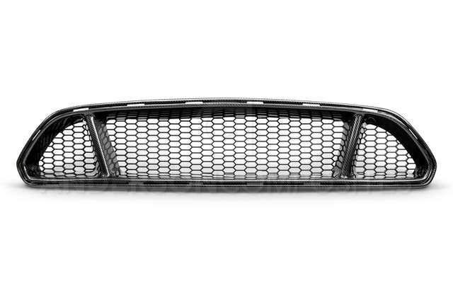 Anderson Composites Mustang Type-GT Carbon Fiber Upper Grille (2015-2017) - Image