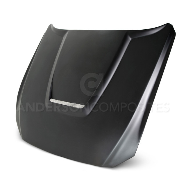Anderson Composites Mustang Type-GR GT350 Style Fiberglass Hood (2015-2017) - Image Anderson Composites Mustang Type-GR GT350 Style Fiberglass Hood (2015-2017) - Image