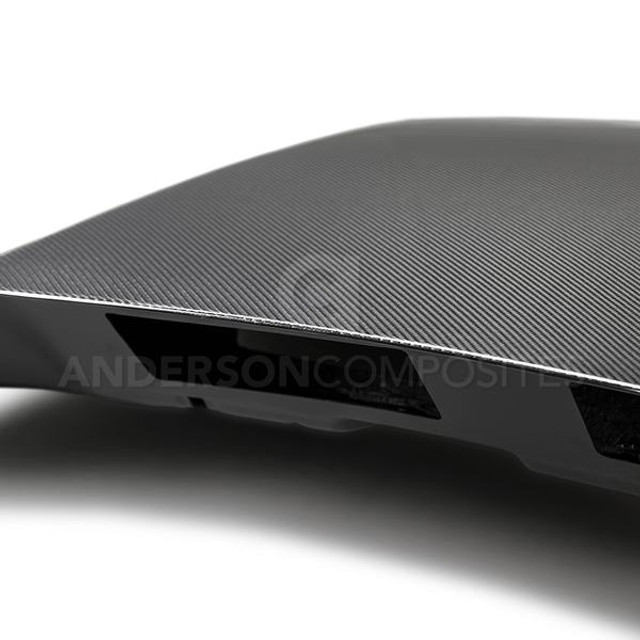 Anderson Composites Mustang EcoBoost/GT Type-CJ Double Sided Carbon Fiber Hood (2018-2023) - Image Anderson Composites Mustang EcoBoost/GT Type-CJ Double Sided Carbon Fiber Hood (2018-2023) - Image