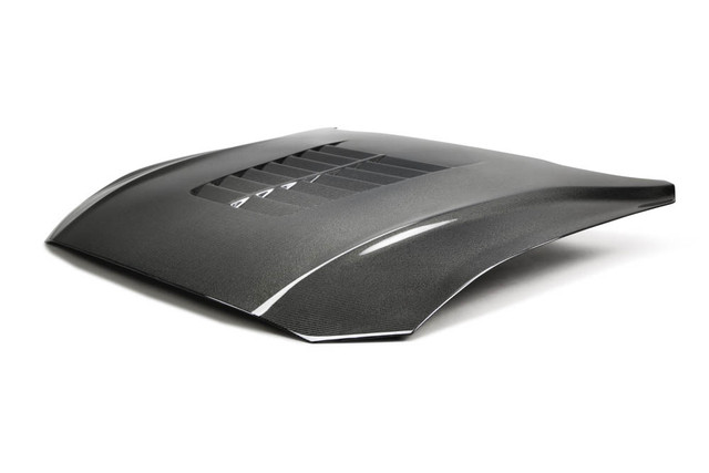 Anderson Composites Mustang Type-GT5 Double Sided Carbon Fiber Hood (2018-2023) - Image Anderson Composites Mustang Type-GT5 Double Sided Carbon Fiber Hood (2018-2023) - Image