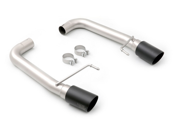 LTH Mustang GT Muffler Delete Black Tips (2015-2017) - Image