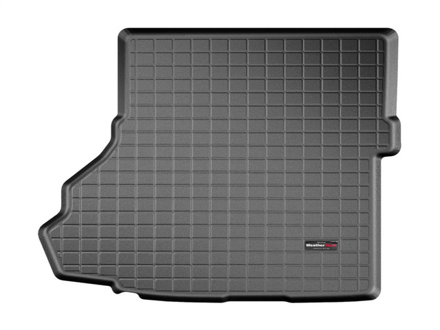 WeatherTech Mustang Black Cargo Liner with Bumper Protector - w/ Shaker Audio with Subwoofer (2015-2023) - Image
