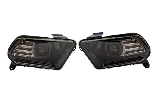 Morimoto Mustang XB LED Headlights Black Housing (2010-2012) - Image