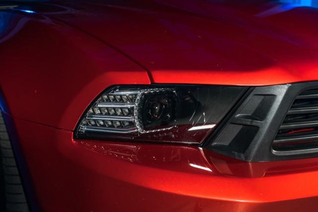 Morimoto Mustang XB LED Headlights Black Housing (2010-2012) - Image