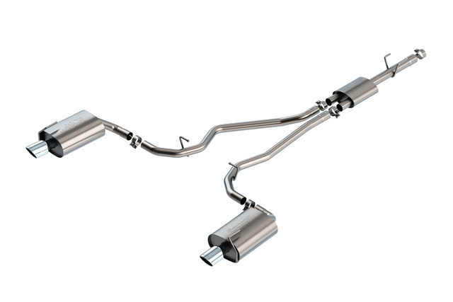 Borla Explorer Limited S-Type Cat-Back Exhaust - Chrome Tips (2020-2023) - Image Borla Explorer Limited S-Type Cat-Back Exhaust - Chrome Tips (2020-2023) - Image