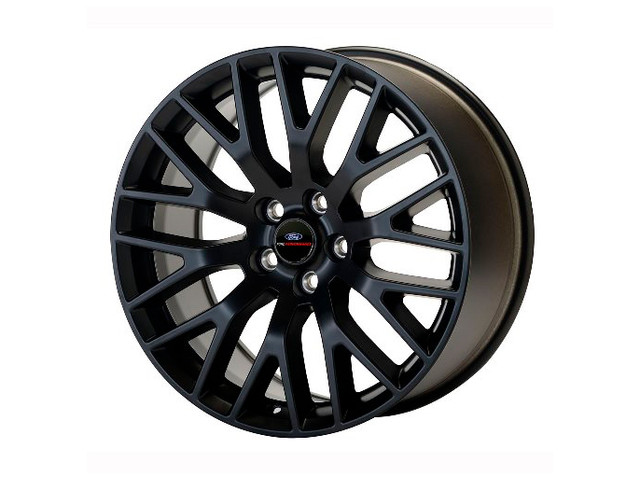 Ford Performance Mustang Performance Pack Staggered Wheel Set - Matte Black (2015-2023) - Image Ford Performance Mustang Performance Pack Staggered Wheel Set - Matte Black (2015-2023) - Image