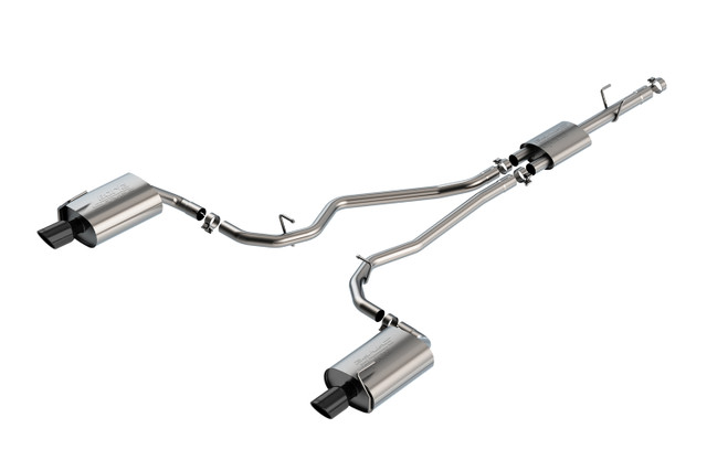 Borla Explorer Limited S-Type Cat-Back Exhaust - Black Chrome Tips (2020-2023) - Image Borla Explorer Limited S-Type Cat-Back Exhaust - Black Chrome Tips (2020-2023) - Image