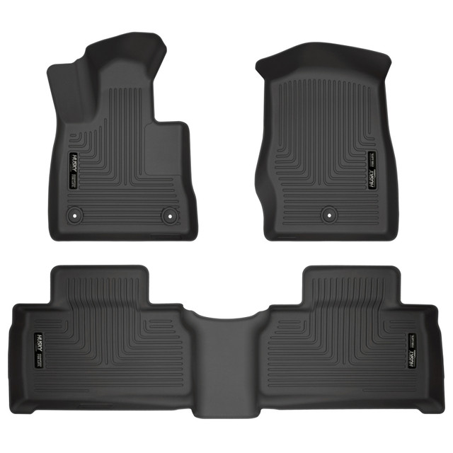 Husky Liners Explorer WeatherBeater Front and Second Row Floor Mats (2020-2023) - Image Husky Liners Explorer WeatherBeater Front and Second Row Floor Mats (2020-2023) - Image