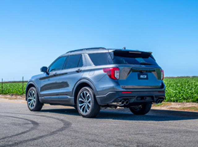 Borla Explorer ST ATAK Cat-Back Exhaust - Black Chrome Tips (2020-2023) - Image Borla Explorer ST ATAK Cat-Back Exhaust - Black Chrome Tips (2020-2023) - Image