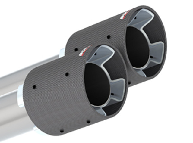 Borla Explorer ST ATAK Cat-Back Exhaust - Carbon Fiber Tips (2020-2023) - Image Borla Explorer ST ATAK Cat-Back Exhaust - Carbon Fiber Tips (2020-2023) - Image