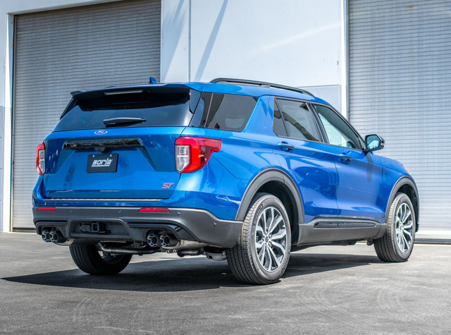 Borla Explorer ST S-Type Cat-Back Exhaust - Carbon Fiber Tips (2020-2023) - Image Borla Explorer ST S-Type Cat-Back Exhaust - Carbon Fiber Tips (2020-2023) - Image