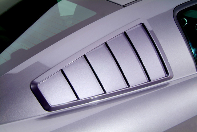 Cervini's Mustang 65' Style Quarter Window Louvers (2010-2014) - Image