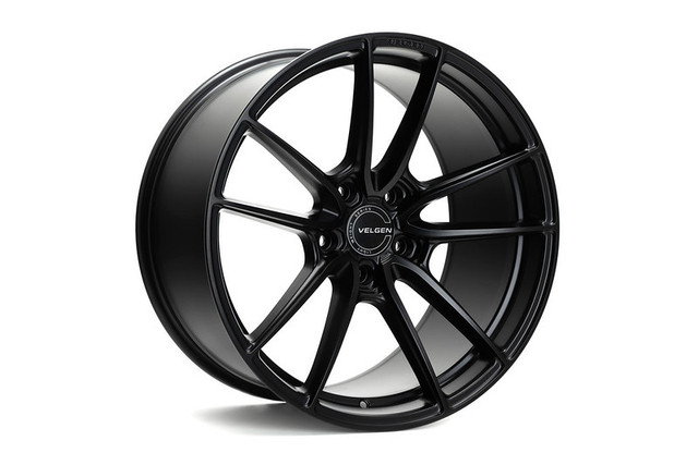 Velgen Wheels Mustang VF5 Satin Black Staggered Wheel Package - 20x10/11 (2005-2023) - Image Velgen Wheels Mustang VF5 Satin Black Staggered Wheel Package - 20x10/11 (2005-2023) - Image